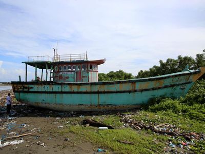 Potret Kapal India Sitaan Negara yang Bakal Dihibahkan untuk Nelayan Lokal