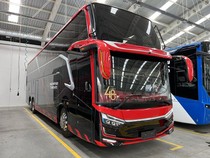 Bocoran Produk Baru Laksana di GIIAS 2025, Bus Tingkat Spek Khusus