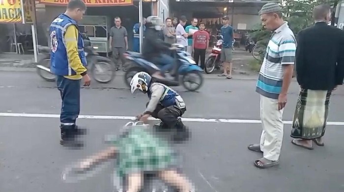 Kecelakaan maut di Mojokerto.