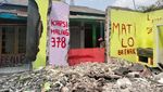 Potret Kontrakan Fiktif Bekasi yang Kini Hancur dan Dipenuhi Vandalisme