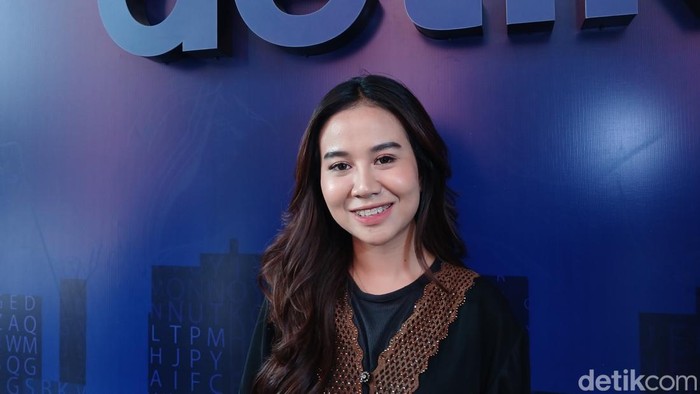 Mayang saat ditemui di TransTV, Jakarta, Selasa, 15 Juli 2025.