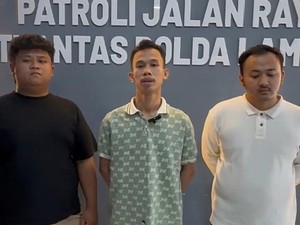 Pemuda Selebrasi Aura Farming di Tol Lampung Berujung Minta Maaf