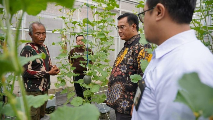 Anggota Ombudsman RI di Lapas Sukamiskin, Kota Bandung.