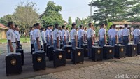 Sebanyak 76 calon Paskibraka dari 38 provinsi siap menjalani pelatihan ini. Selain latihan, mereka juga akan mengikuti karantina di asrama yang berlokasi di komplek Taman Rekreasi Wiladatika Cibubur, Depok tersebut. Foto: Cicin Yulianti/detikEdu