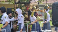 Asrama calon Paskibraka diberi nama Desa Bahagia. Nama ini diharapkan dapat menjadi simbol tempat tinggal sementara calon Paskibraka yang menyenangkan. Foto: Cicin Yulianti/detikEdu