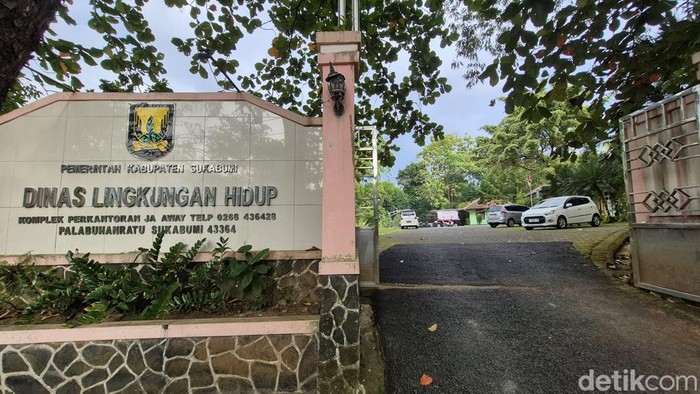 Penampakan Kantor DLH Sukabumi Usai Petinggi Terseret Kasus Korupsi