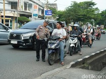 Puluhan Pemotor di Jambi Terjaring Operasi Patuh, Didominasi Tak Pakai Helm