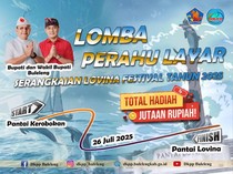 Lomba Perahu Layar Bakal Meriahkan Lovina Festival 2025