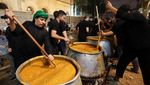 Ribuan Porsi Qeema Dibagikan Gratis Selama Muharram di Najaf
