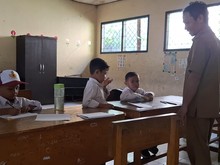Melihat Suasana MPLS di SDN 36 Ampenan yang Cuma Dapat 3 Siswa Baru