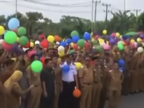 Heboh Pelantikan PPPK di Batang Hari Lepas Balon-SK Ditahan, Ini Kata Bupati