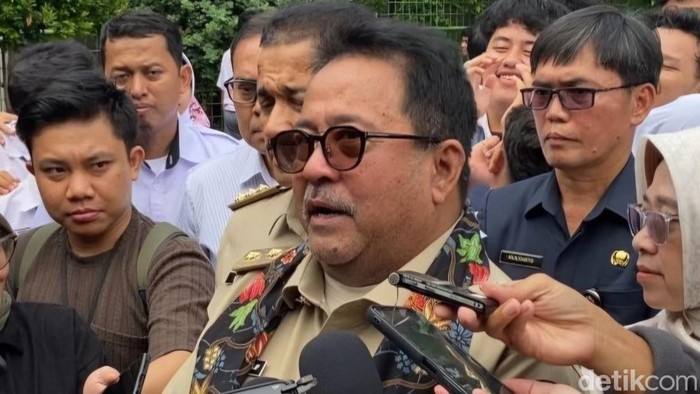 Wagub DKI Jakarta Rano Karno. (Brigitta/detikcom)