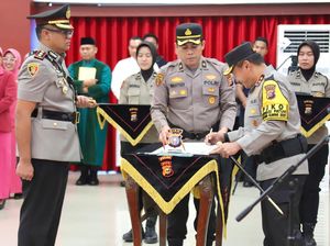 AKBP Bobby Sebayang Resmi Jabat Kapolres Kampar