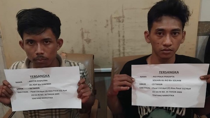 Dua pengedar sabu dan ekstasi di Jambi ditangkap polisi