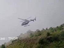 Pendaki Asal Swiss yang Jatuh di Gunung Rinjani Dievakuasi Pakai Helikopter