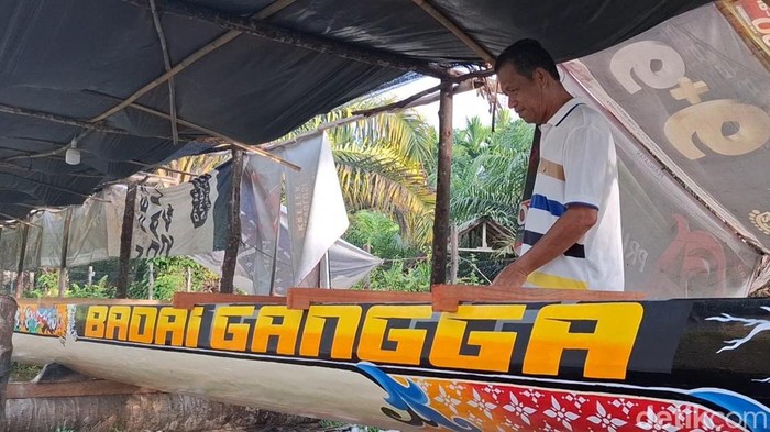 Jalur Badai Gangga siap turun arena pacuan (Raja Adil/detikcom)