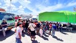 Kemacetan di Pelabuhan Ketapang Banyuwangi