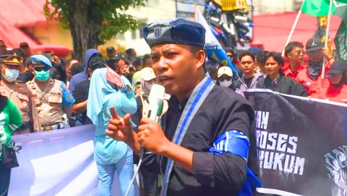 Ketua GMKI Cabang Tarakan Michael.