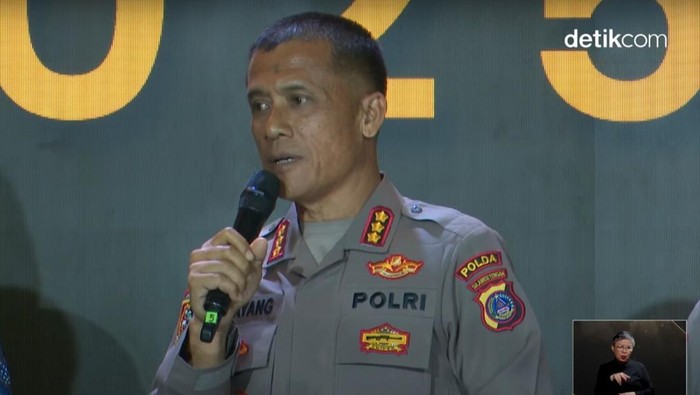 Kombes Seminar Sebayang dalam gelaran Hoegeng Awards 2025 di Auditorium Mutiara STIK-PTIK Polri, Jakarta Selatan. (Tangkapan layar YouTaube Divhumas polri)