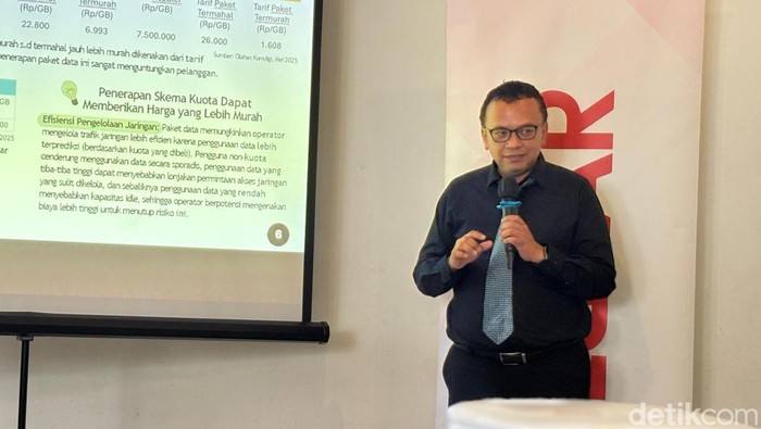 Direktur Strategi dan Kebijakan Infrastruktur Digital, Kementerian Komdigi, Denny Setiawan