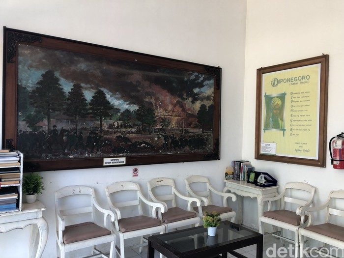 Penampakan ruang dalam Museum Monumen Pangeran Diponegoro, Rabu (16/7/2025).