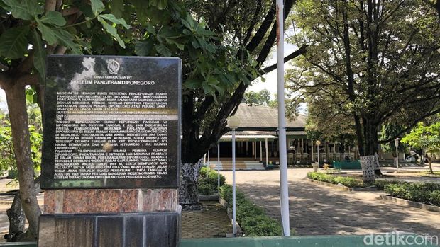 Museum Monumen Pangeran Diponegoro, Rabu (16/7/2025).
