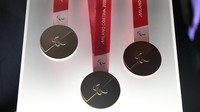 Total akan ada 245 medali emas, perak, dan perunggu untuk Olimpiade, ditambah 137 medali dalam masing-masing kategori untuk Paralimpiade, menjadikan total 1.146 medali. (REUTERS/Alberto Lingria)  