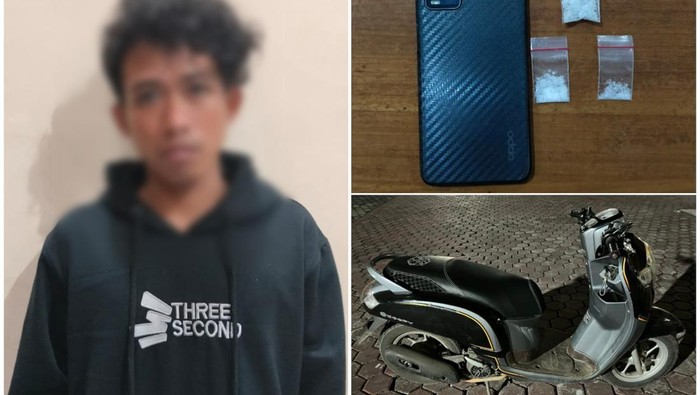 Salah satu pelaku yang diamankan Polres Probolinggo Kota