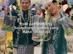 Souvenir Pernikahan Viral: Bukan Gelas, Tapi Terong dan Bayam Souvenir Pernikahan Viral: Bukan Gelas, Tapi Terong dan Bayam
