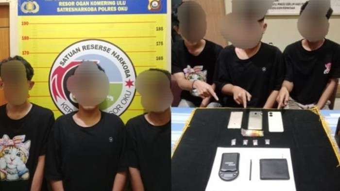 Tiga mahasiswa di OKU ditangkap polisi karena jadi pengedar sabu