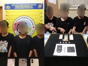 3 Mahasiswa di OKU Ditangkap Polisi karena Nyambi Jadi Pengedar Narkoba