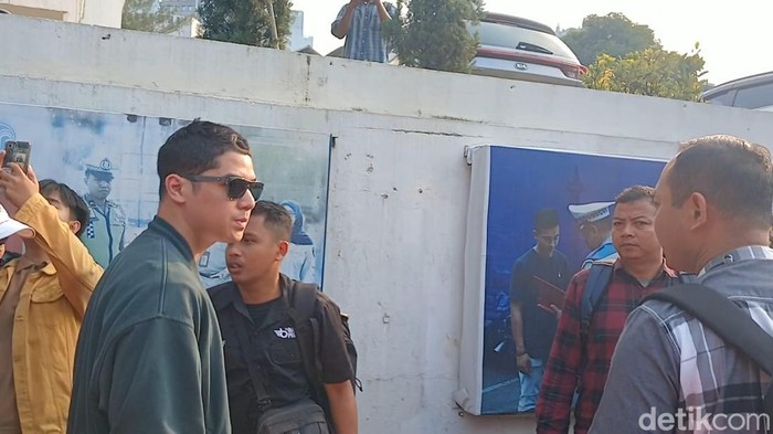 Al Ghazali datangi Polda Metro Jaya.