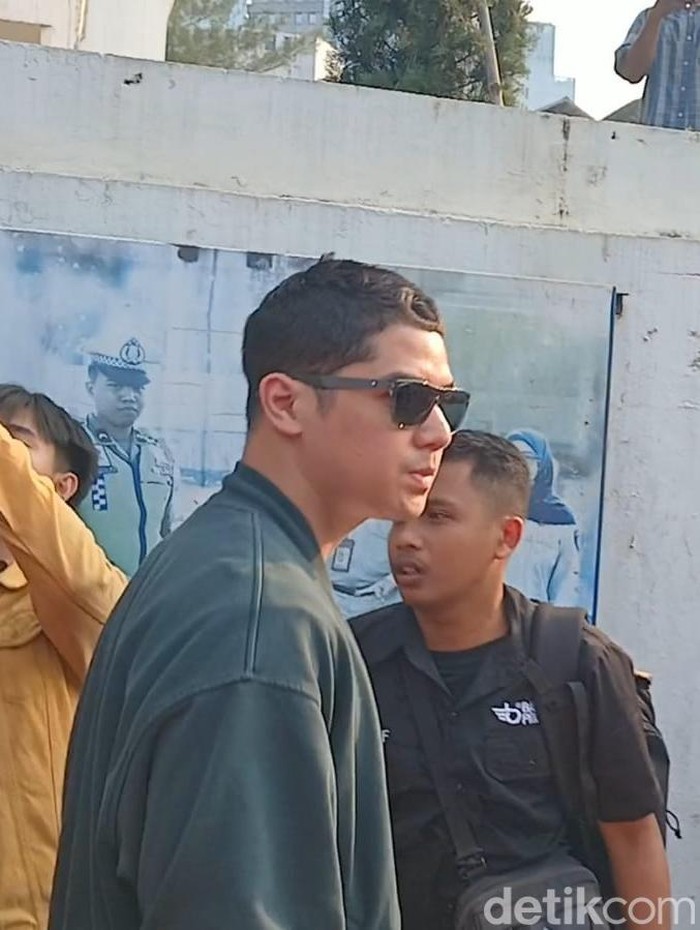 Al Ghazali Al Ghazali datangi Polda Metro Jaya.