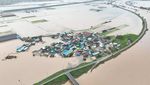 Banjir Besar Landa Korea Selatan, Permukiman Terendam