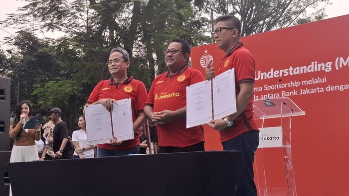 Bank Jakarta jadi sponsor Persija (Belia/detikcom)