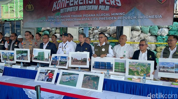 Bareskrim Polri Bongkar Tambang Ilegal di IKN
