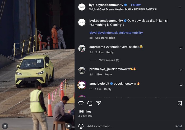 BYD Seagull atau BYD Atto 1 Mendarat di Indonesia