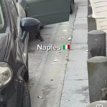 Content creator asal Polandia unggah pengalamnannya di media sosial soal banyaknya sampah di Kota Napoli, Italia