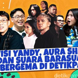 Visi Yandy, Aura Sheila dan Suara Barasuara Bergema di detikPagi
