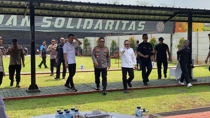 Kapolri buka Kapolri Cup 2025 di Depok (Devi/detikcom)