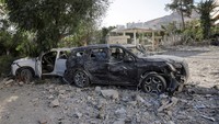 Pemerintah Israel memperingatkan bahwa akan meluncurkan “serangan menyakitkan” jika rezim Suriah tidak menarik pasukannya dari wilayah Druze. Tujuannya, mencegah pembentukan basis militer di dekat perbatasan Israel. (REUTERS/Khalil Ashawi)  