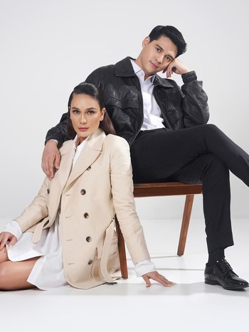 7 Gaya Luna Maya dan Maxime Pemotretan ala Prewedding Jelang Resepsi di Jakarta