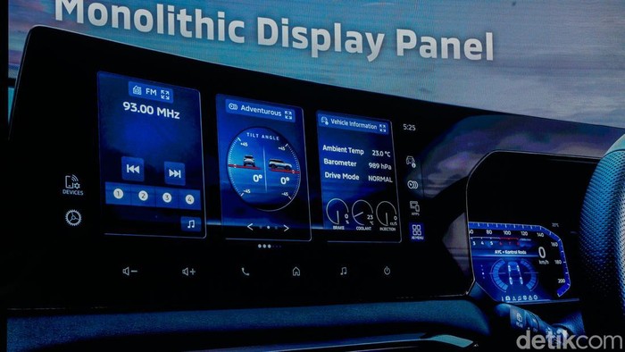 Mitsubishi Debutkan Destinator, SUV Keluarga Modern Mitsubishi Motors resmi meluncurkan mobil terbaru mereka, Mitsubishi Destinator, di The Dome, Senayan Park, Jakarta Pusat, Kamis (17/7/2025). Mobil ini melakoni debut globalnya di Indonesia untuk meramaikan segmen Sport Utility Vehicles (SUV).