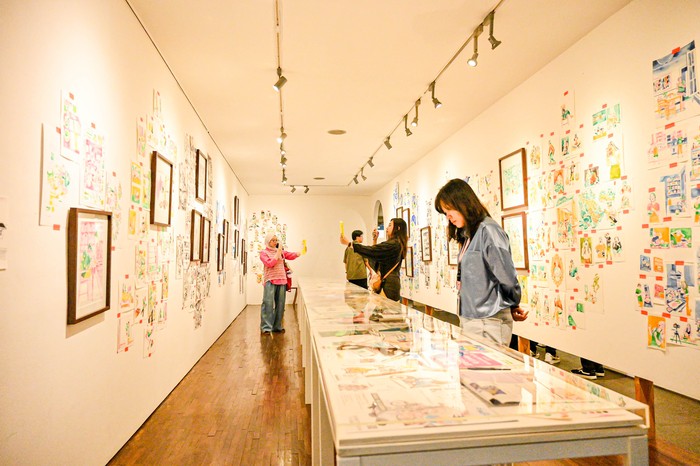 Pameran Seni Ilustrasi Life As I Know It Karya Ilustrator Emte digelar di Kemang, Jakarta Selatan.