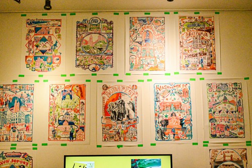 Pameran Seni Ilustrasi Life As I Know It Karya Ilustrator Emte digelar di Kemang, Jakarta Selatan.