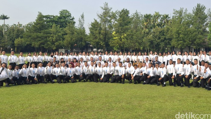 Paskibraka nasional mulai latihan upacara HUT ke-80 RI 2025.