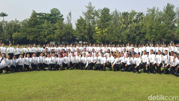 Paskibraka nasional mulai latihan upacara HUT ke-80 RI 2025.