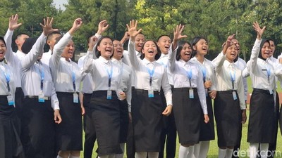 Potret Paskibraka Nasional Mulai Latihan Upacara HUT ke-80 RI 2025