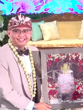 Gaya Anak Dedi Mulyadi Jadi Pengantin Sunda, Mas Kawinnya 27 Hewan Ternak