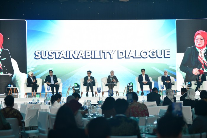 Pertamina Investor Day 2025 di Jakarta. Pertamina menyelenggarakan Sustainability Dialogue dengan mengangkat tema “Driving Sustainable Impact: Pertamina’s ESG Journey.”